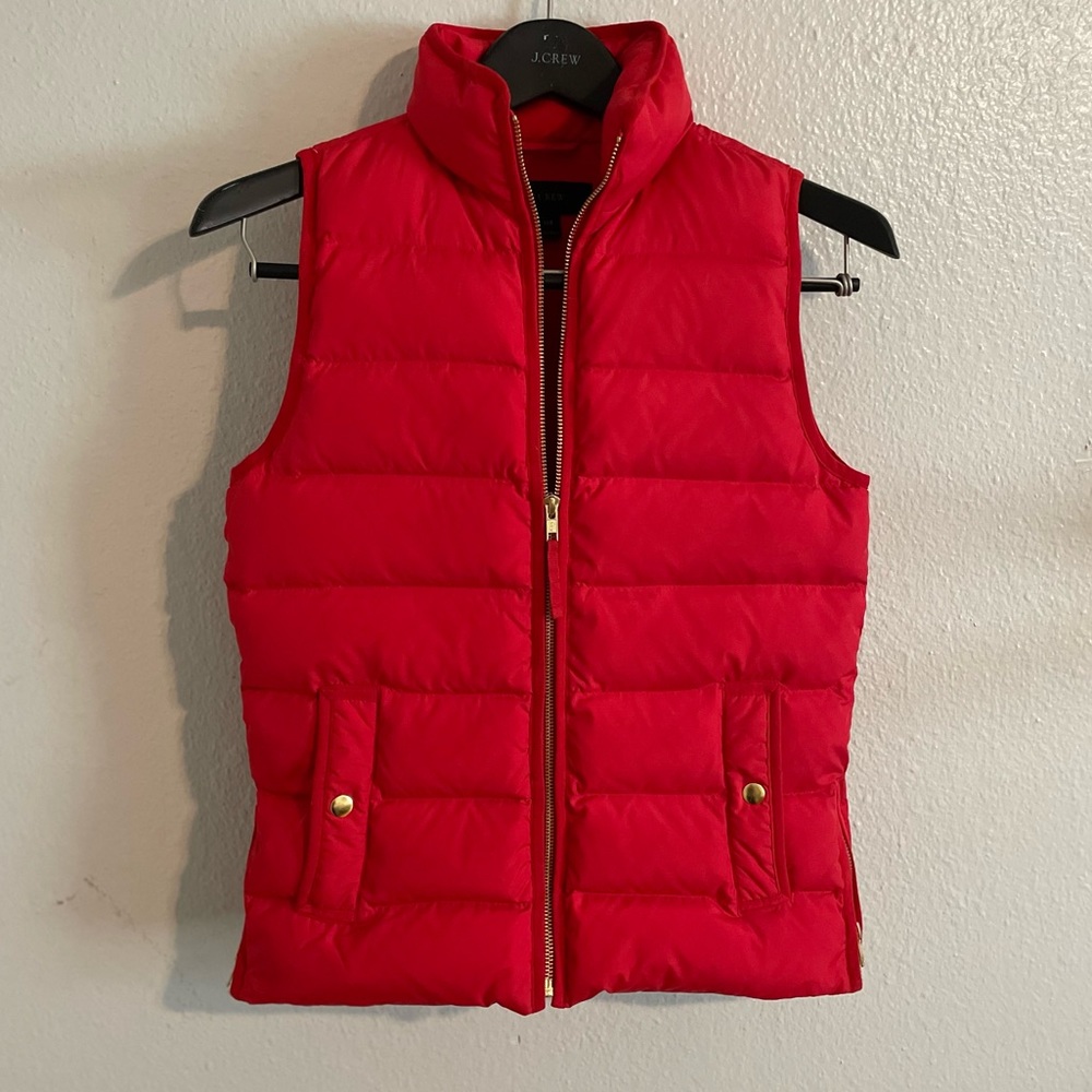 JCrew down vest